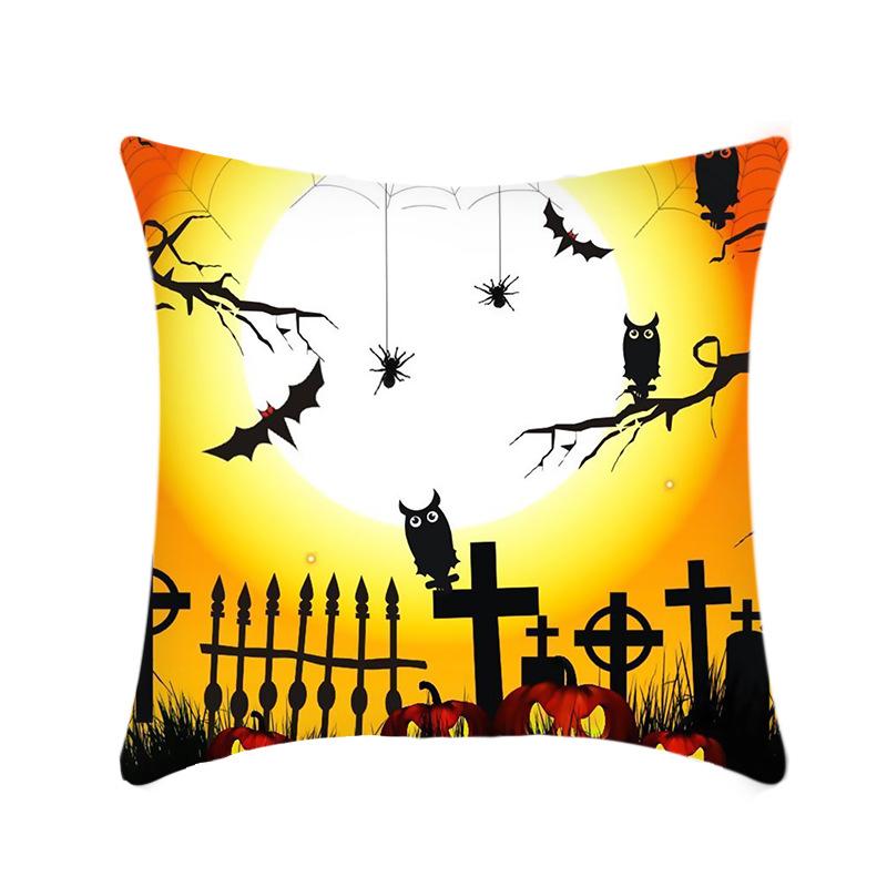 

New Halloween Series Home Plush Pillow Covers Car Sofa Cushion Cushion Covers 45X45cm (without core)