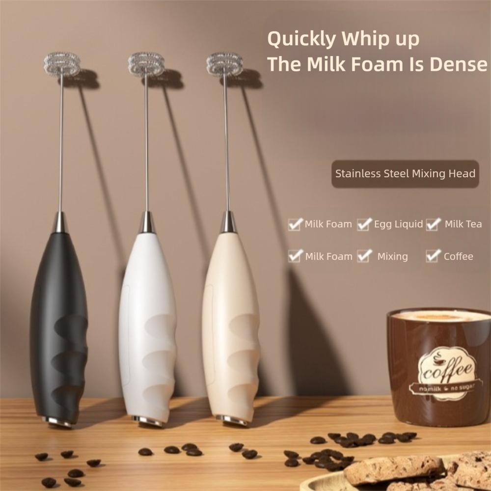 3 Speed Electric Milk Frother Portable Egg Beater Whisk Mixer Stirrer  Kitchen Whisk Tools
