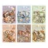 40 pcs Vintage INS Stickers pack Adhesive Diy Scrapbooking Diary Album Planner handmade Junk Journal Supplies