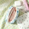 Corduroy Sanitary Pad Storage Bag With Large Capacity For Travel And Leisure Use