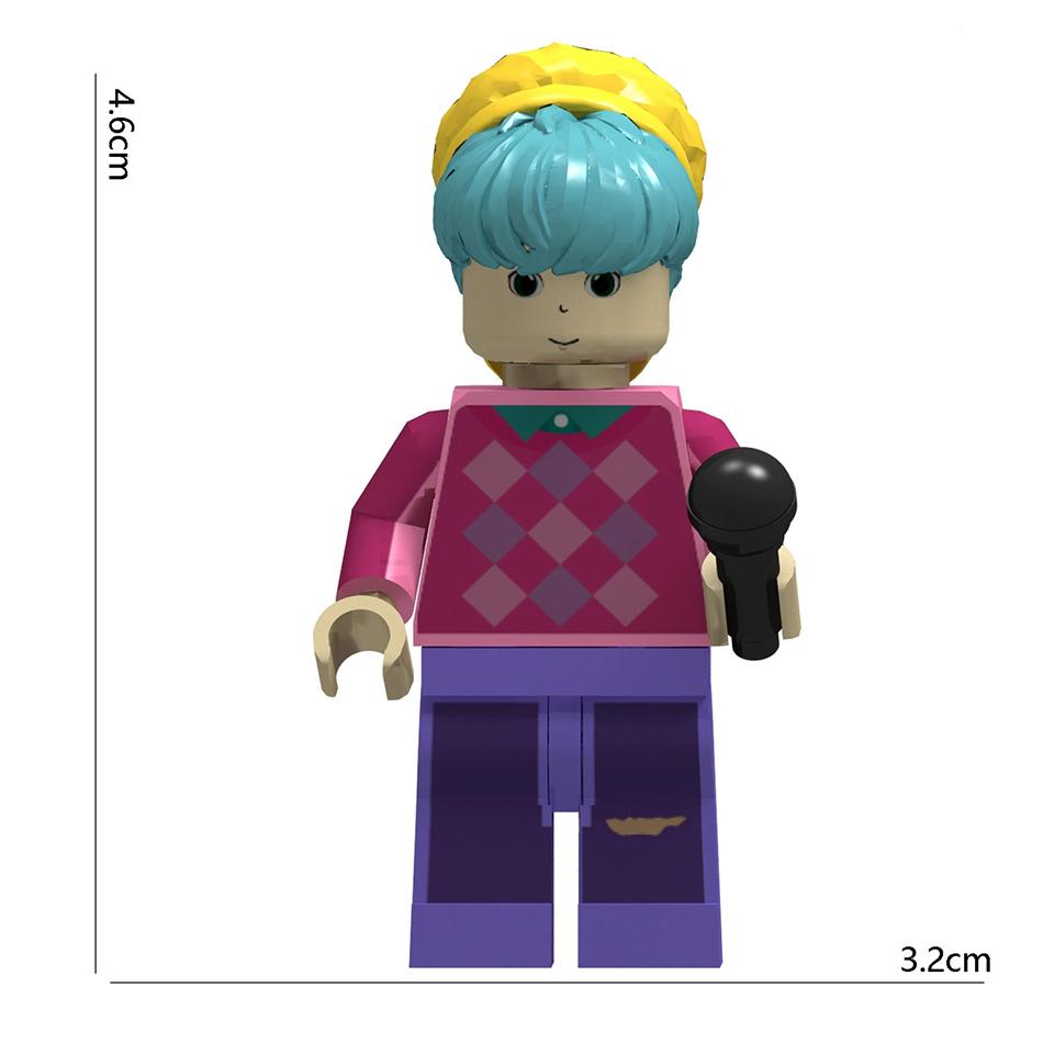Novo : Blocos de Montar Esquadrão de Caçadores, Mini Figuras Fofas Articuláveis, Brinquedo Educacional para Crianças, Presente de Natal