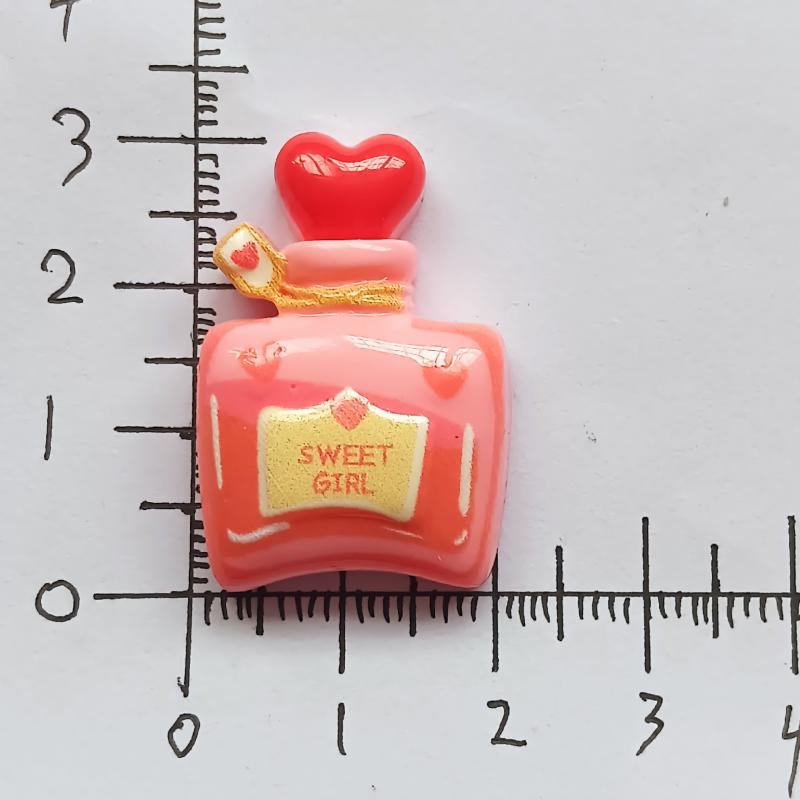 

10Pcs/Set Resin Cartoon Perfume Bottle Series Flat Back Scrapbooking Diyjewelry Craft Decoration Accessories