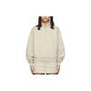 Essentials Fleece Half-Zip Pullover Long Sleeve Women Sweatshirt Wheat FOG-SS22-286