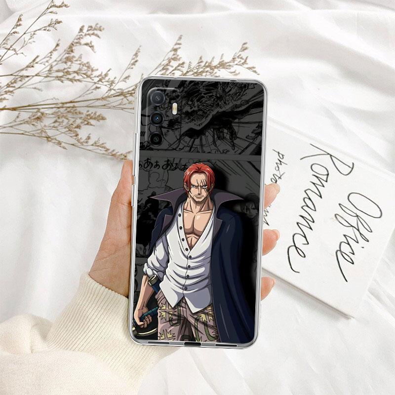 TR32 One Piece Shanks Transparent Phone Case for Motorola Moto G7 G8 G9 G84 G85 G73 G24 G15 Z2 Play Power Plus