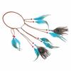 Intricate Beadwork Bohemian Tassel Headband Tribal Feather Hair Extensions  Themed Photoshoot Props