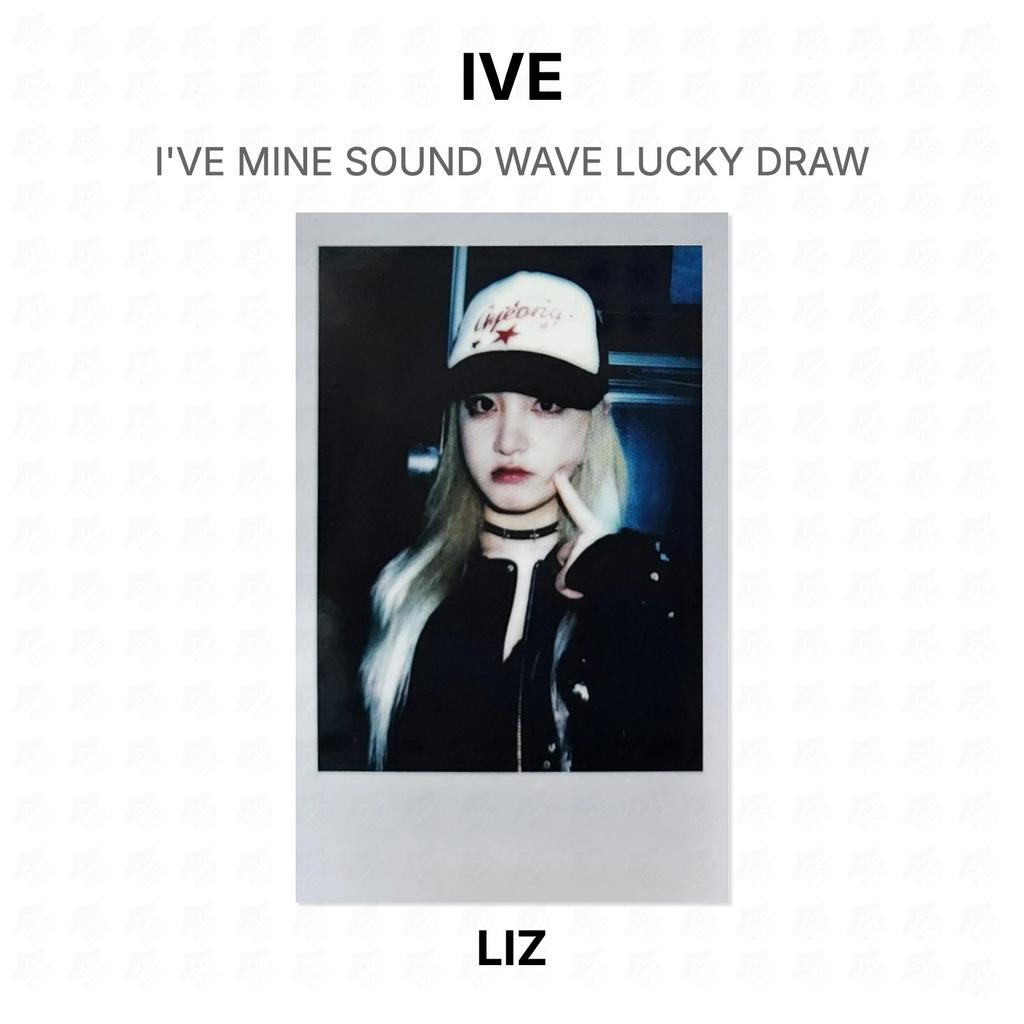 IVE I'VE MINE SOUND WAVE LUCKY DRAW Official Photocard