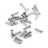 M3 304 Stainless Steel Hex Socket Screws   With Hex Nuts Washer Assortment(  Head)