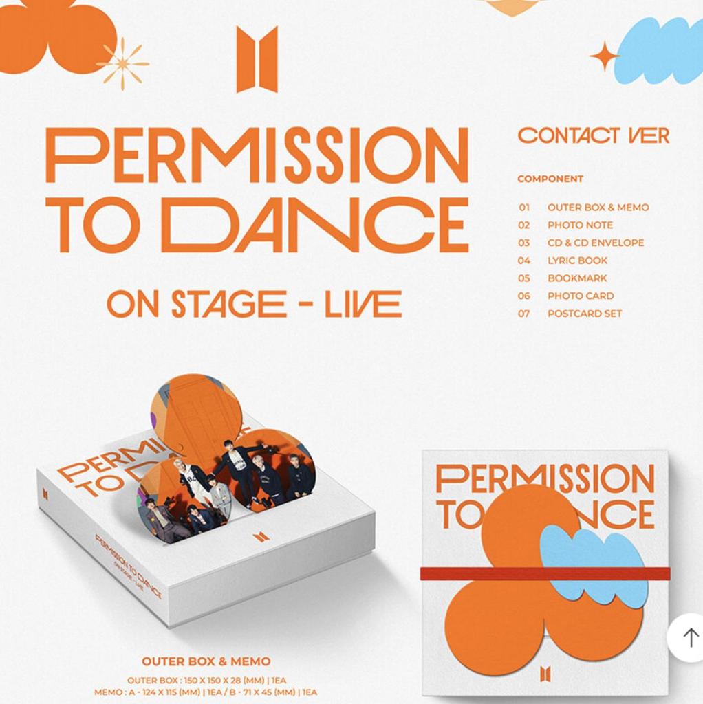 [SET] BTS – PERMISSION TO DANCE ON STAGE – LIVE (2 Versionen: Kontakt + Verbinden)| Offizielles Album
