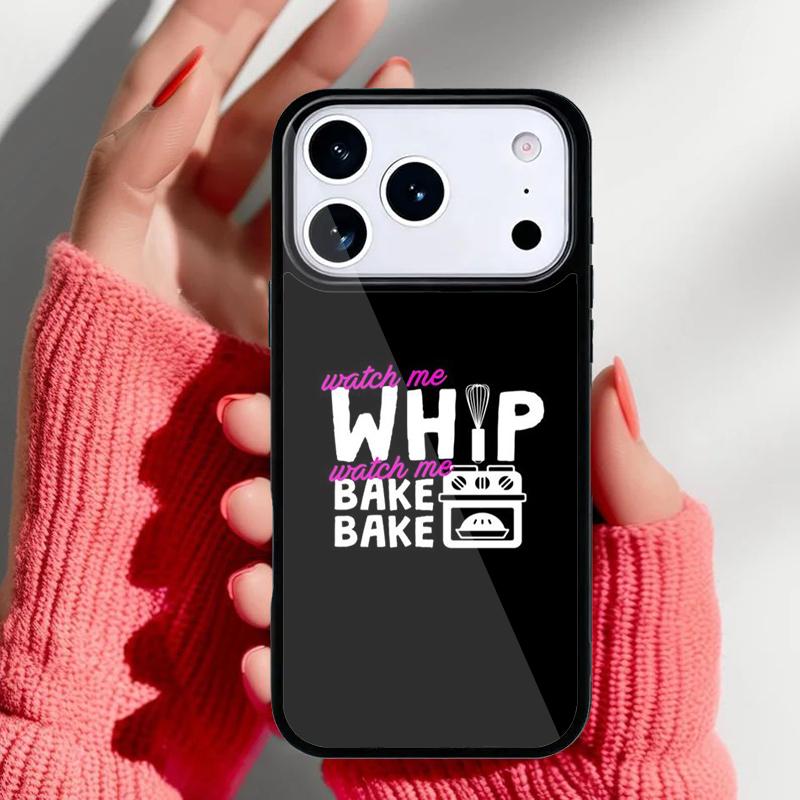 Baking Cook Chef Phone Case for iPhone 17 16 15 14 13 Pro Max Back Cover for 12 11 Pro Coque