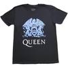 Queen Unisex T-Shirt: Blauer Kamm
