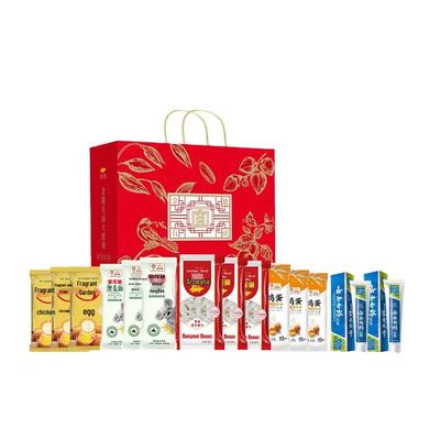 Yunnan Baiyao Toothpaste Bundle with Jinlongyu Noodles Gift Box