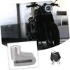 Balacoo Motorradzubehör 1 Stück Scheibenbremsenschloss Bremsschloss Motorrad Fahrradschloss Scheibenbremsenschloss für Fahrrad Bremsschloss Zubehör Roller Aluminium