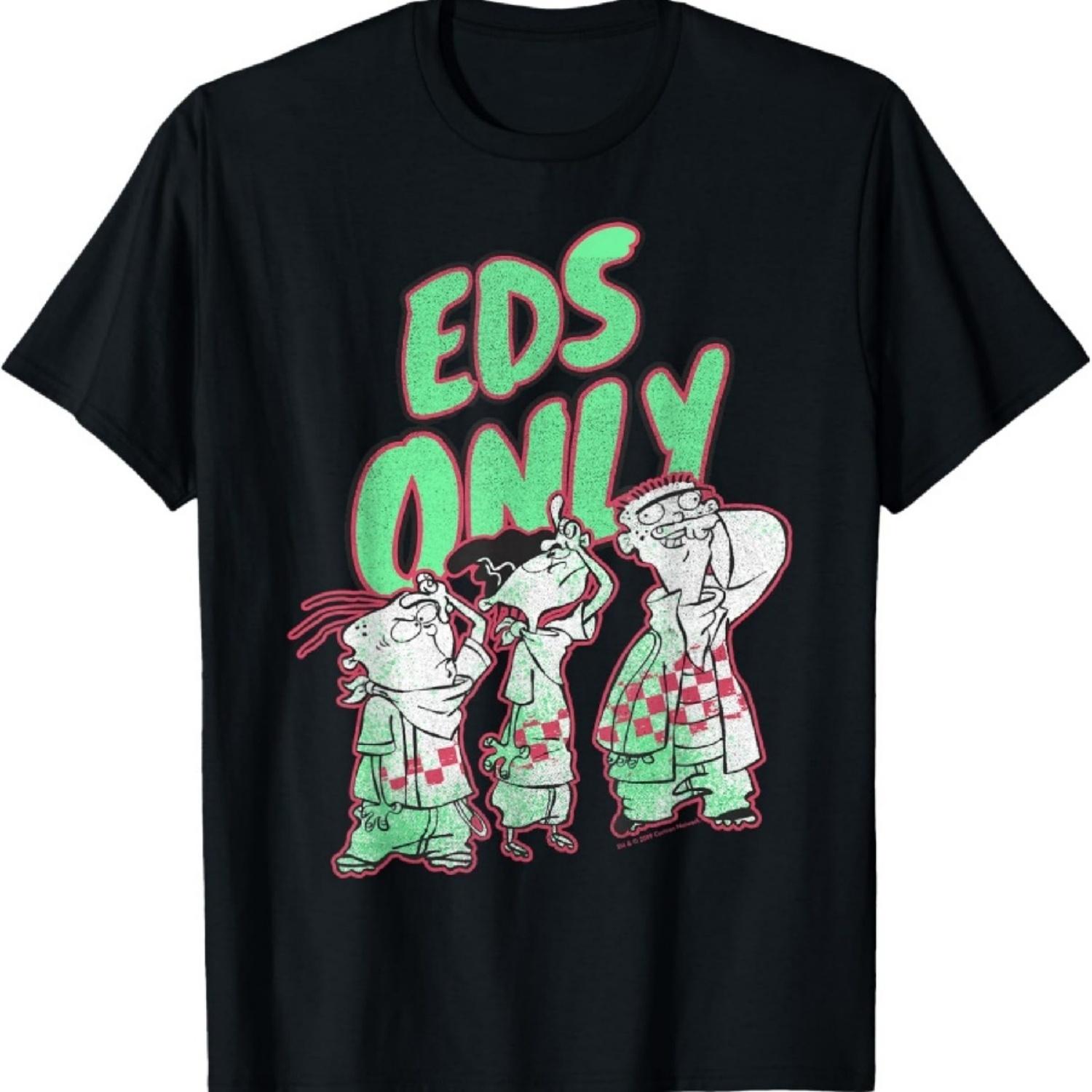 Футболка CN Ed, Edd N Eddy Eds Only S чёрный