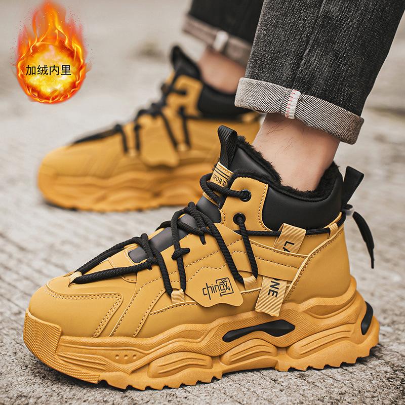 Shoes New winter outdoor sports and leisure youth cold-proof warm velvet boots