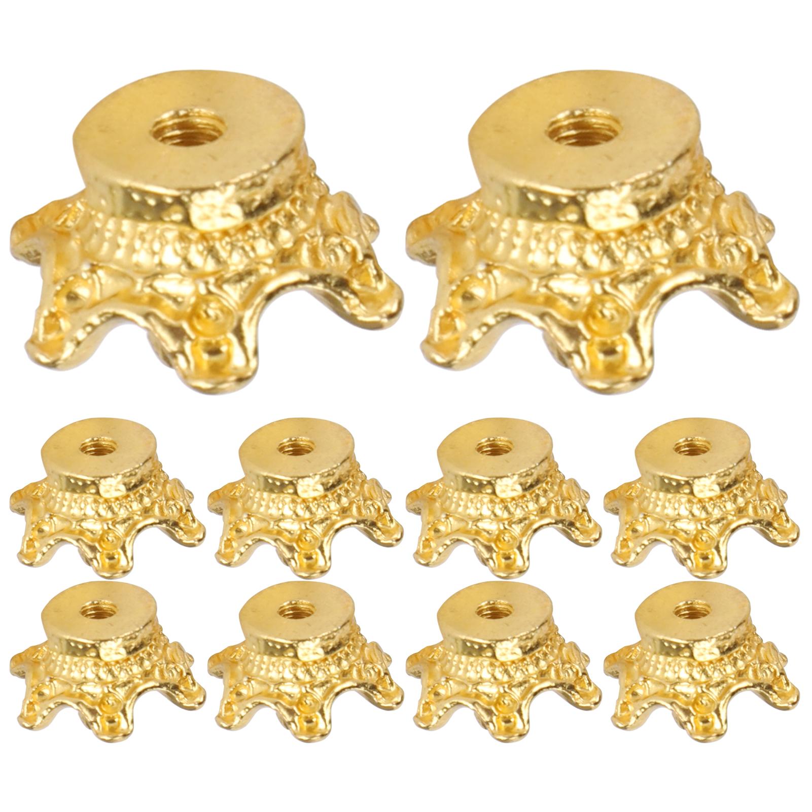 

Маленькая подвеска в виде короны своими руками, декоративная подвеска снизу, модные винтажные аксессуары для рукоделия, золото золотистый