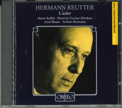 CD REUTTER, H. - LIEDER:JAHRESZEITEN/4  Germany Classical Used