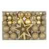 101Pcs Plastic Christmas Ball Set Multiple Color Christmas Ball Gift Box  Home Decor
