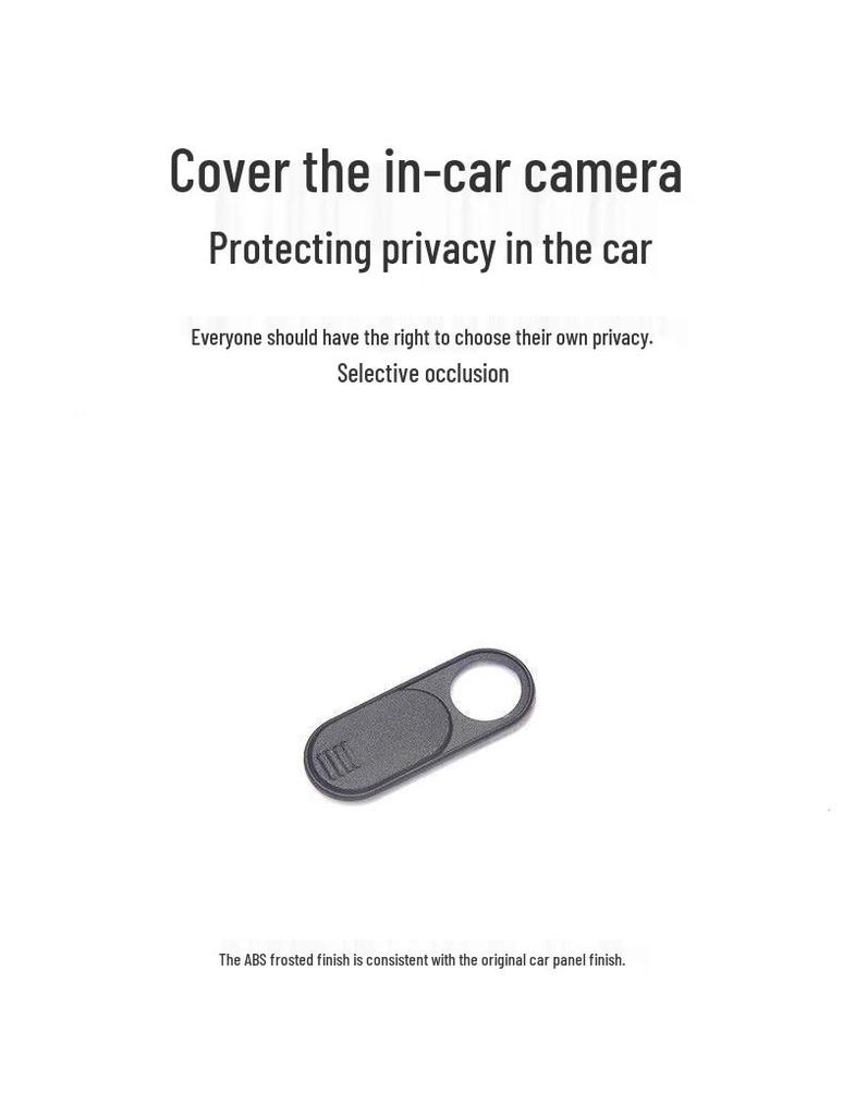 Tesla Model Y/3 Interior Camera Privacy Cover Upgrade - Interior Accessory