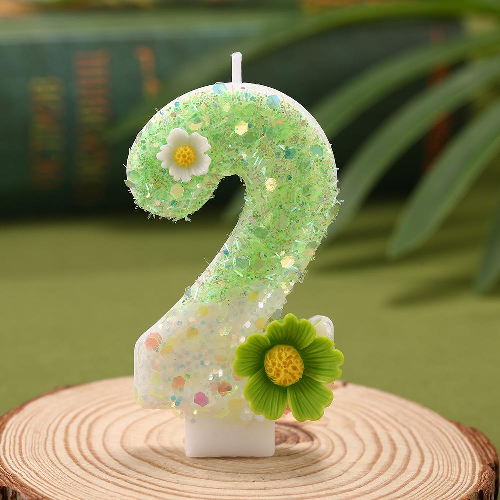 Number Candle 0-9 Birthday Cake Candle Decorative Candle for Baking Party Supplies Kids Celebration Cake Decoration