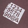 Exquisite Letter Number Stencil Template DIY Album Card Making Painting Template