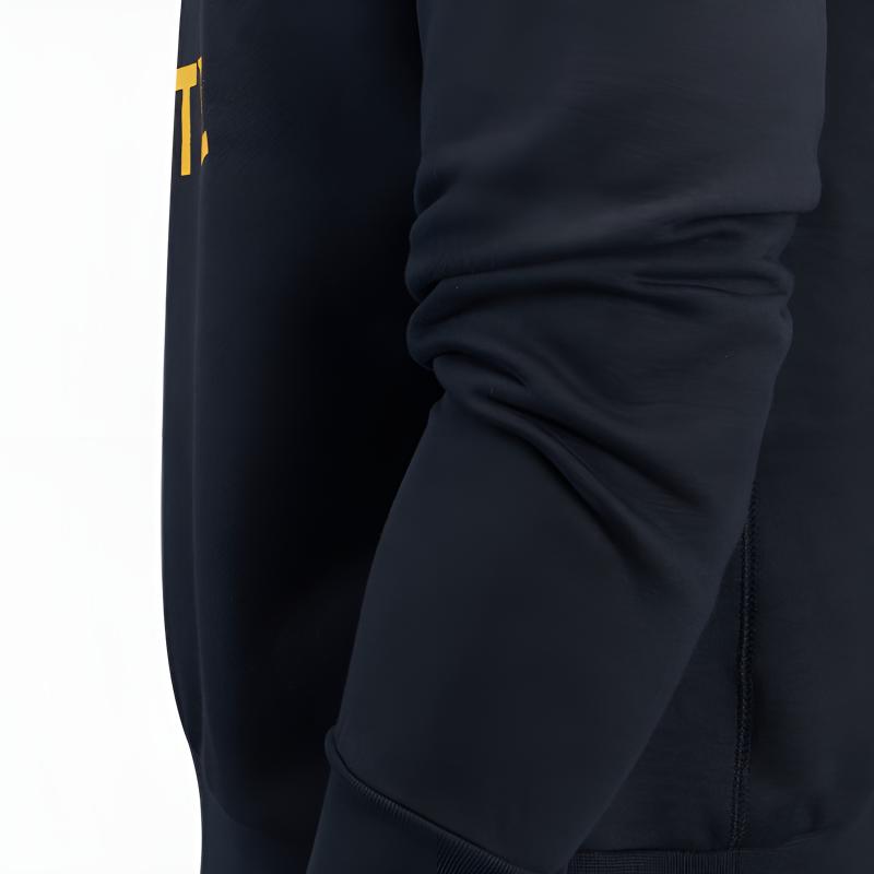 Jordan X NBA Collaboration Courtside Golden State Warriors Stephen Curry 30 Lässiges Fleece-Crewneck-Sweatshirt für Herren Sweatshirt Schwarz FV8669010