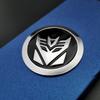 6.5CM 3D Metal For Autobots Styling Logo Car Stickers Emblem Rear Trunk Emblem Badge Modification Decals