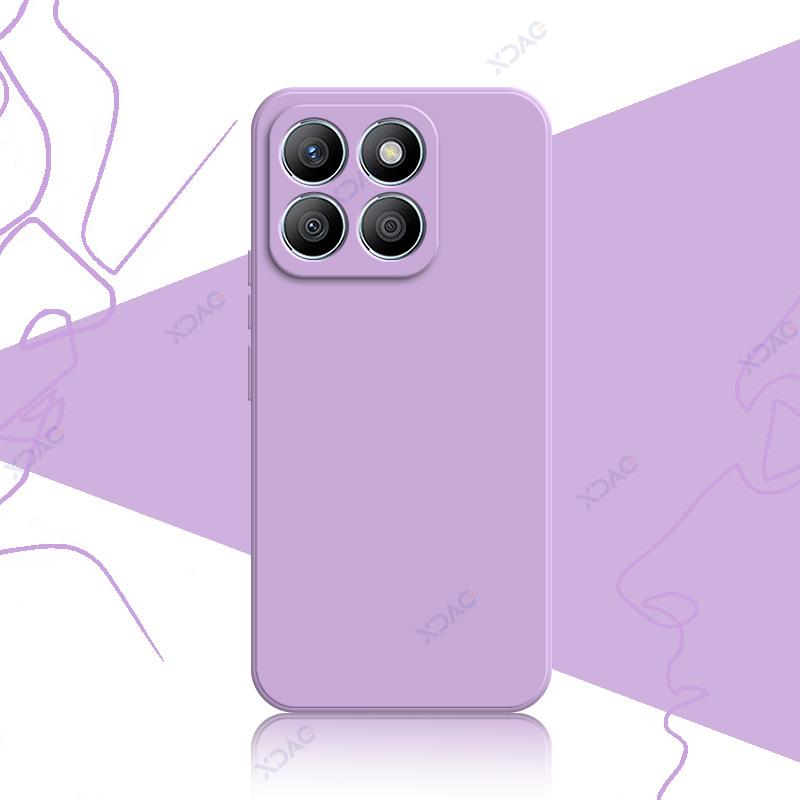 Pouzdra na mobilní telefon pro Honor X8B HonorX8b 6,7" Global 360 Měkké Luxusní Čtvercové Tekuté Silikonové Zadní Kryt Vodotěsné Sáčky