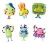 Capsule Figure Keychain Shiro Set of Gacha NanjaMonja – Vol.1 – [Complete 6]