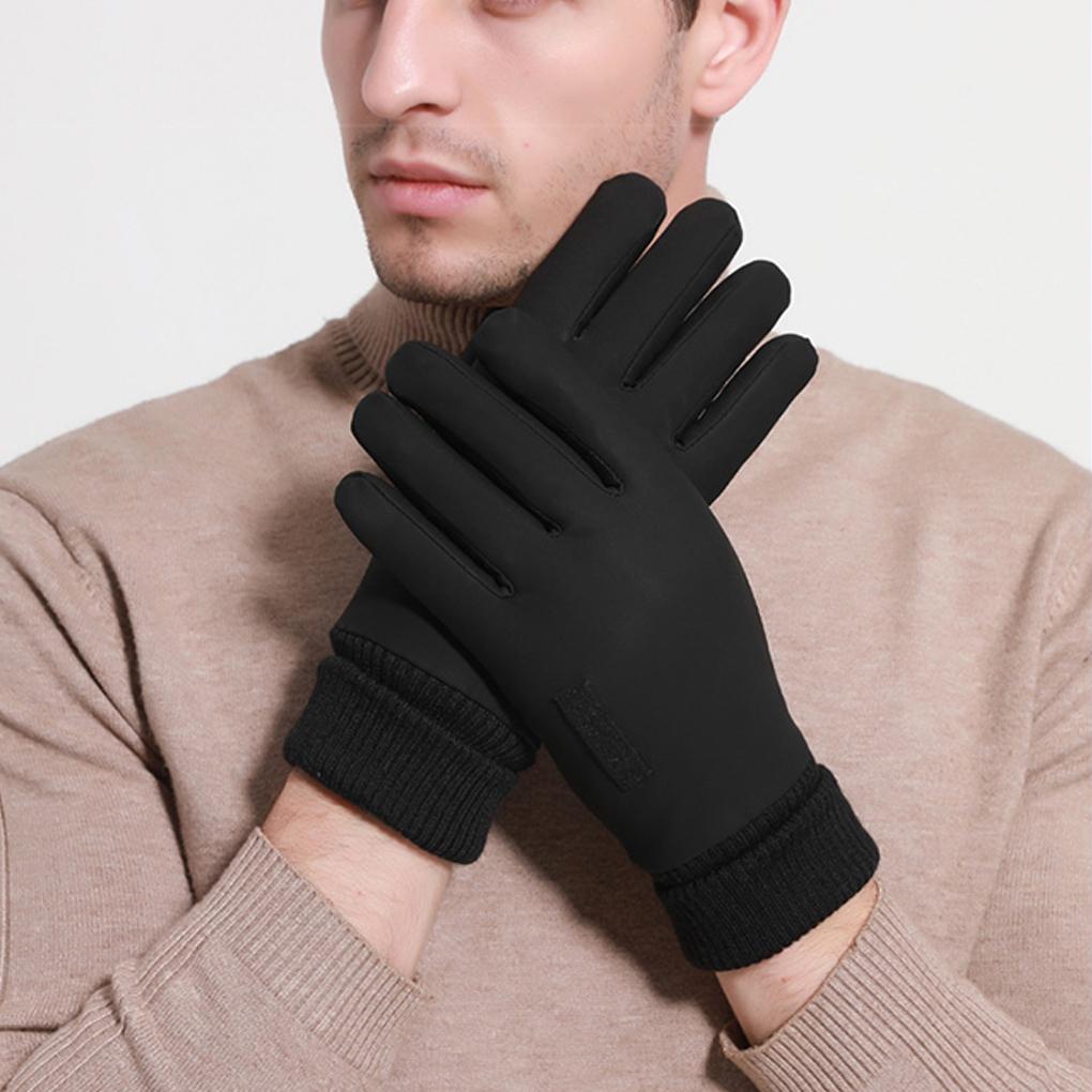 Winter Gloves Universal Outdoor Hands Warmer Cycling Simple Clothes Sport Style Hiking Touch Accessory Glove Screen Men