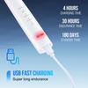 USB 5-Speed Electric Toothbrush & Flosser Set for High-Frequency Teeth Cleaning