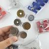 Währungssortierung Reise Transparente Kartenhülle Bunter Tragbarer Münzclip Organizer Kleines Portemonnaie Verlustsicherung Clip