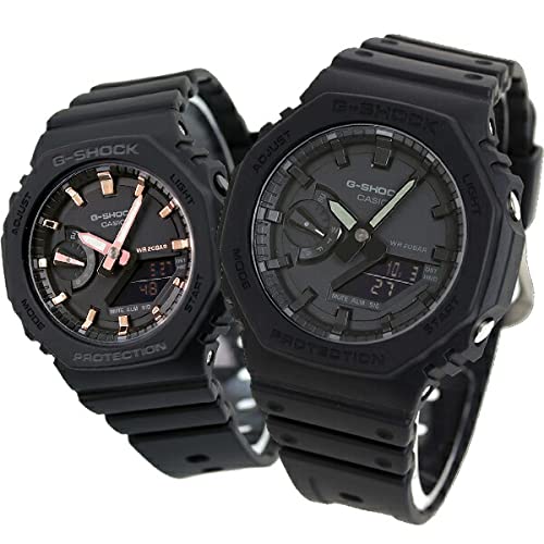 

[Casio] CASIO G-SHOCK Watch Pair Watch G-Shock World Time All Black GA-2100-1A1DR GMA-S2100-1ADR Мужские Женские [Товар]
