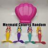 Rising Design Mermaid Dive Toys Funny Spin Mermaid Pool Toy Floating Shell Mermaid  Bath Toys