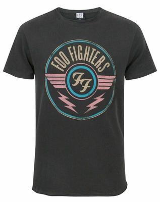 Amplified Foo Fighters Ff Air Logo Anthrazitgraues Unisex-T-Shirt