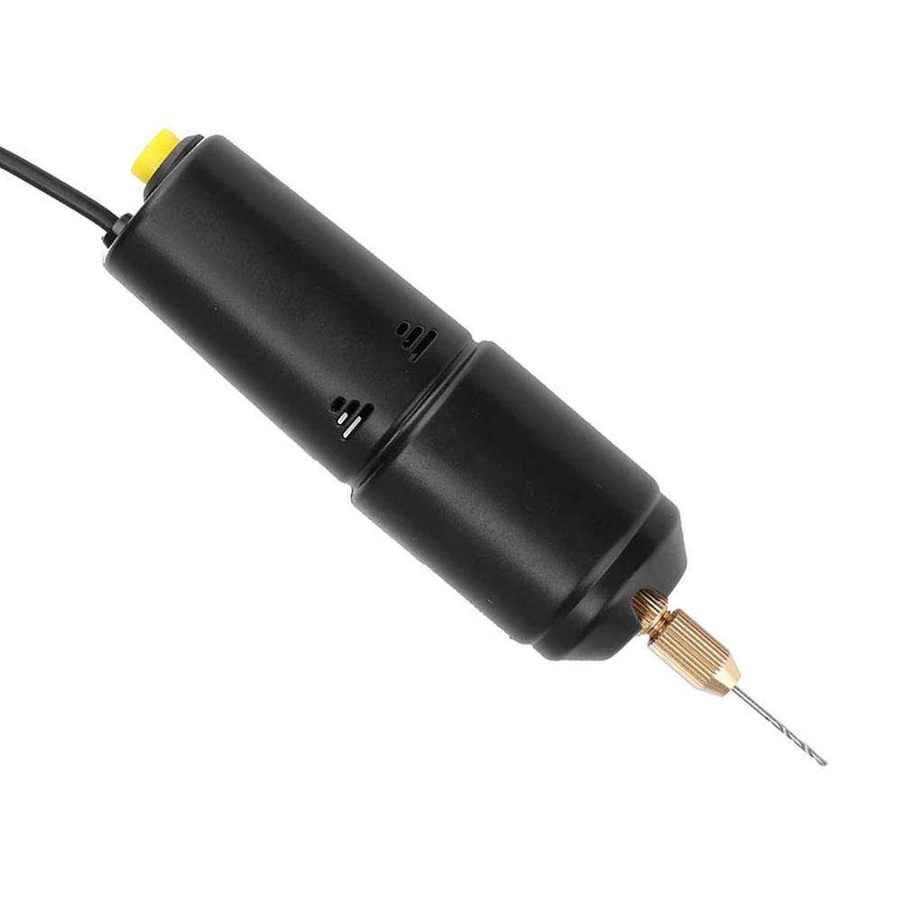 Portable Mini Small Electric Drills Handheld Micro USB Drill with 3pc Bits DC 5V