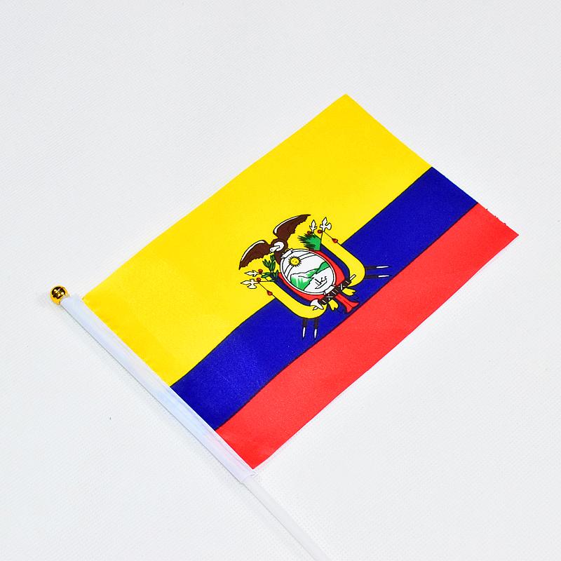 Ecuador 10 Stück 14*21cm Handwimpel