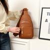 Women's Shoulder Bag Soft Leather Chest Bag Crossbody Bag