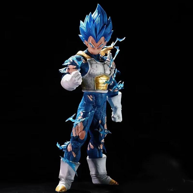 45cm Anime Vegeta Figure Vegeta Figurine Pvc Action Figures Gk Statue Collection Model Toys Gifts