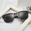 Anti-myopia Astigmatism Glasses Vision Correction Fatigue Pin Hole Sunglasses with Holes for Men Women Eyesight Improvement