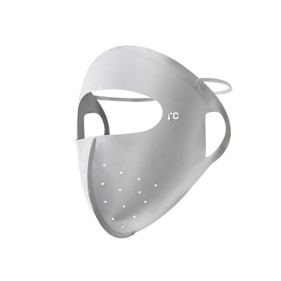 Sunscreen Face Guard Lightweight Ice Silk Fabric Cool Breathable 360 Degree Sun Protection Riding Face Guard