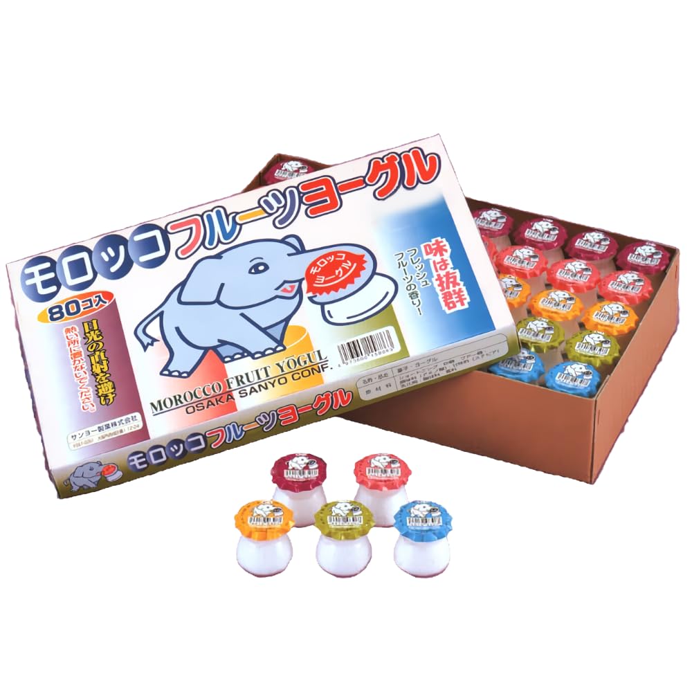 

Sanyo Confectionery Moroccan 80 pieces suitable for delivery in There is a high possibility of Yogurt, (Not summer) melting.