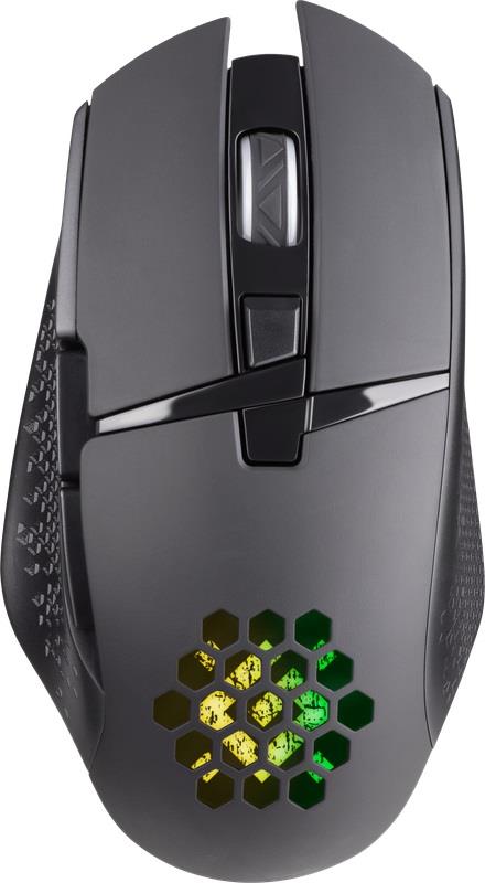 Mysz bezprzewodowa Defender GLORY GM-514 optyczna 3200dpi czarna RGB AKUMULATOR 7 przycisków Gaming