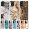 Fashion Gold Pink Geometric Marble Case Phone Cover for Samsung Galaxy A17 A16 A15 A14 A13 A56 A55 A54 A53 A36 A35 A34 A33 A26 A