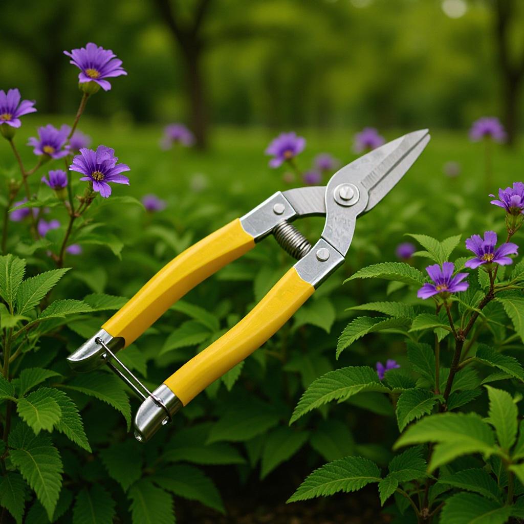 Labor-Saving Stainless Steel Pruning Shears for Fruit Harvesting