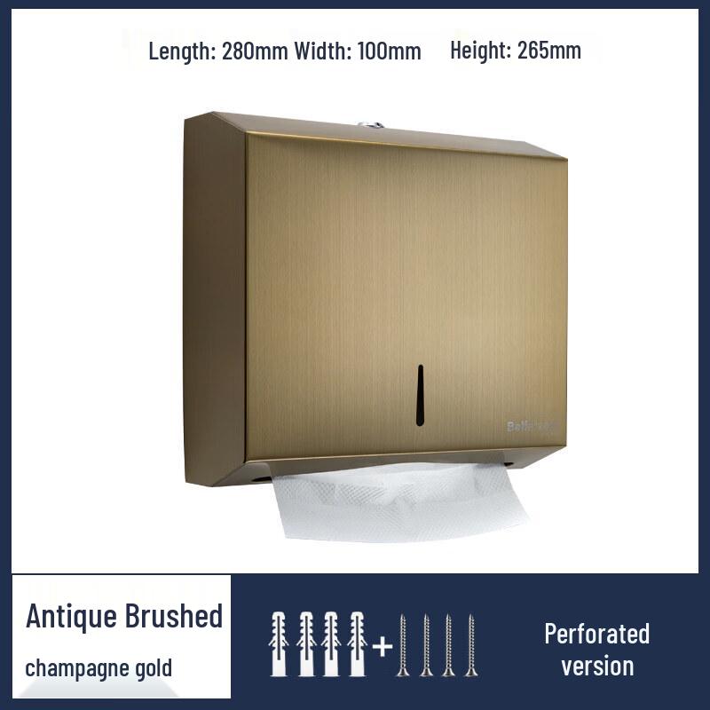 Wall-Mounted Bathroom Tissue Dispenser