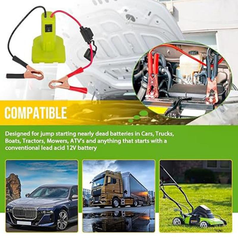 Quick Deployment Safety Protected Automotive Battery Booster Clamps Suitable For All Car Models Emergency Power Transfer