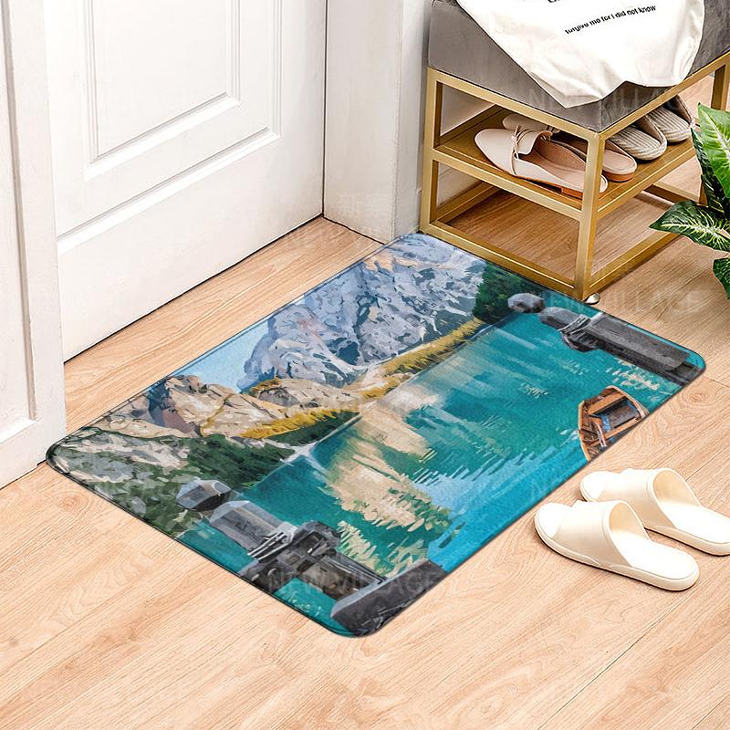 House entrance carpet Home Natural and Animal Styles doormat Room Bath mat Foot mat bath non-slip Kitchen water absorption mat