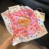Silk scarf 71 * 71 imitation silk square scarf Korean atmosphere neck silk scarf flower pattern flower polka dot scarf