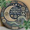 Positive Energy Iron Wall Art 7.8 Inch Home Decor Gift
