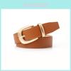 Fashion Womens Casual Leather Belt With Pin Buckle For Office Wear
